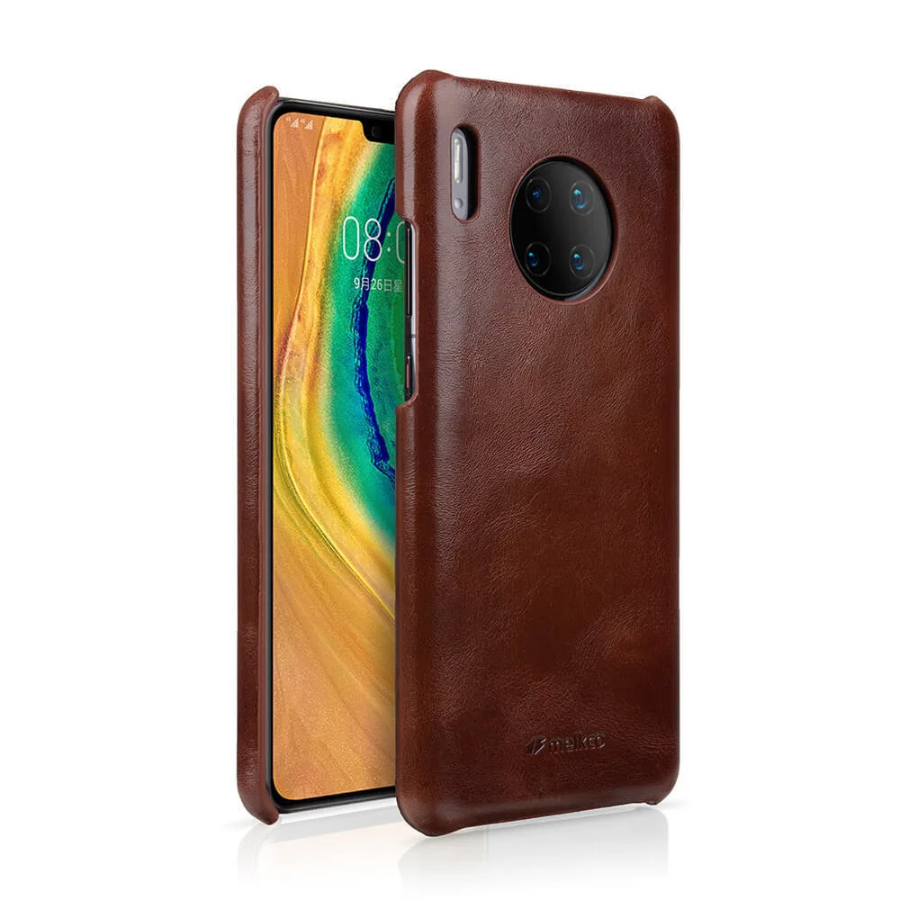 

Melkco Genuine Leather Case for HUAWEI Mate 30 Pro Luxury Business Retro Cowhide Phone Case for HUAWEI Mate 30 Back Cover