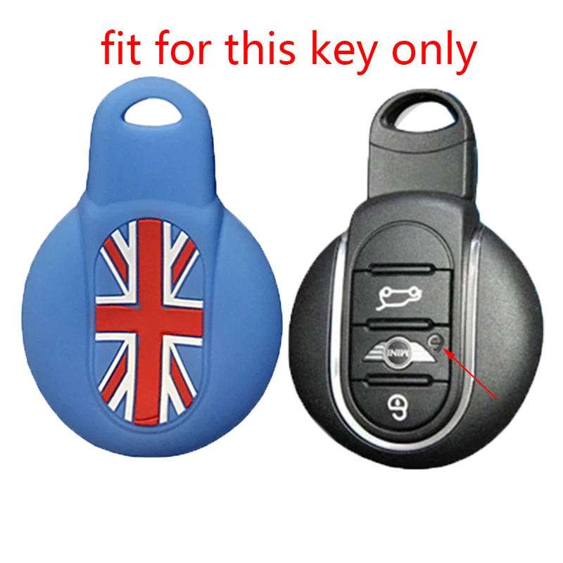 Силиконовый чехол для автомобильного ключа комплект брелок сумка Bmw Mini Cooper 2014 2015