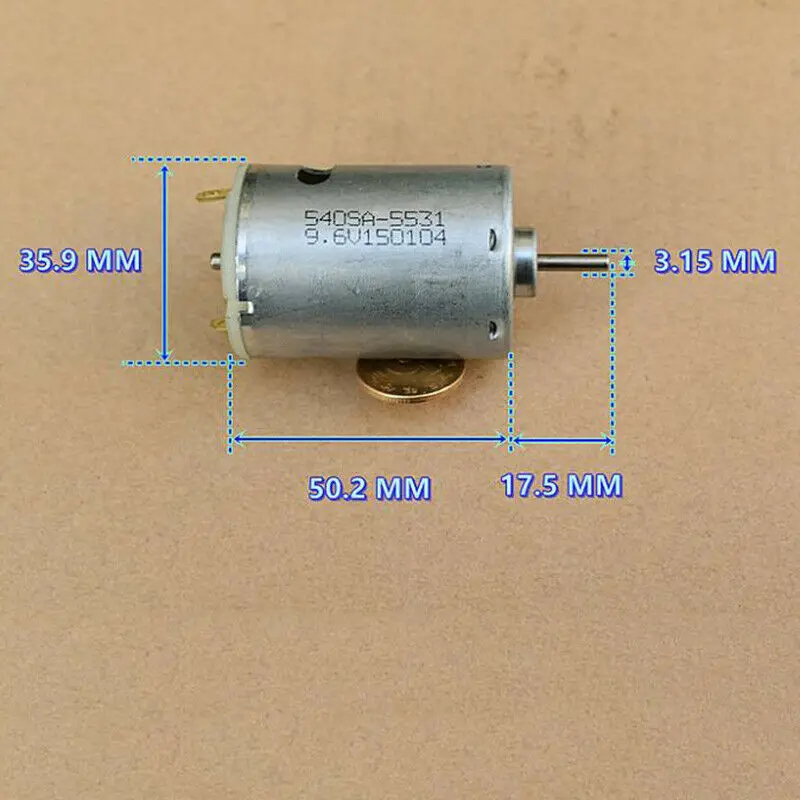 Электродвигатель постоянный ток 6-12 В 9 27000 об/мин высокоскоростной большой