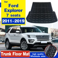 for ford explorer 2011 2019 rear cargo liner boot mat trunk tray floor carpet waterproof 2012 2013 2014 2015 2016 2017 2018