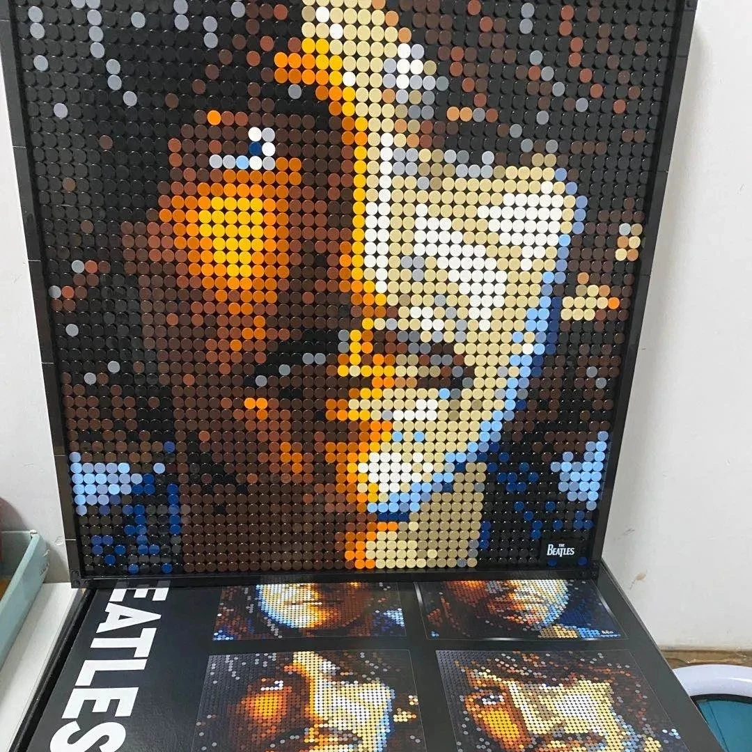 В наличии The Beatles 4 Way Stlye Artwor мозаичные украшения 2933 шт. совместимые с 31198 сборные