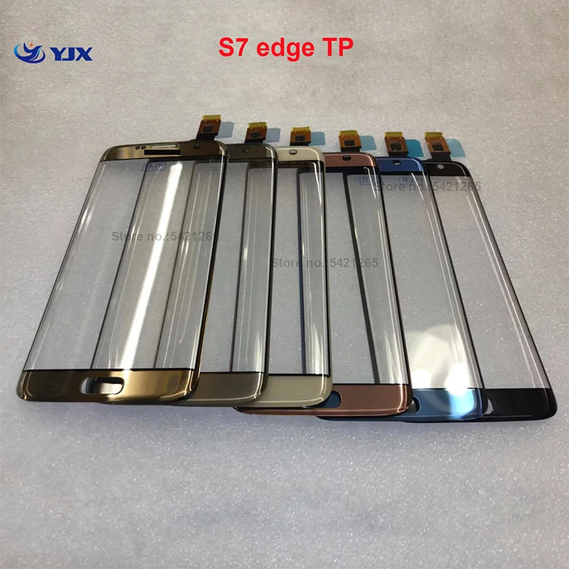 Оригинальный сенсорный экран для samsung Galaxy S7 Edge G9350 G935 G935F 5 дюйма внешнее стекло