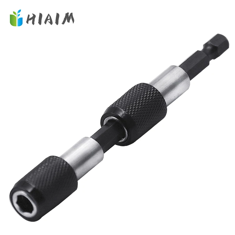 

1pcs 6.35mm 1/4 Hex Shank Quick Release Electric Drill Magnetic Screwdriver Bit Holder 60mm Power Tool Accessories Drill Bits AA
