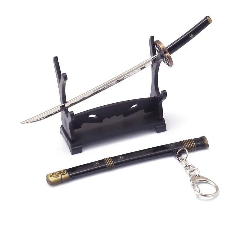 Zoro оружие игрушка искусственная катана подвеска брелок ювелирная пряжка