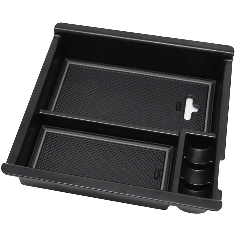 

for Toyota Tacoma N300 2016~2021 Car Central Armrest Storage Box Center Console Flocking Organizer Containers Holder Accessories