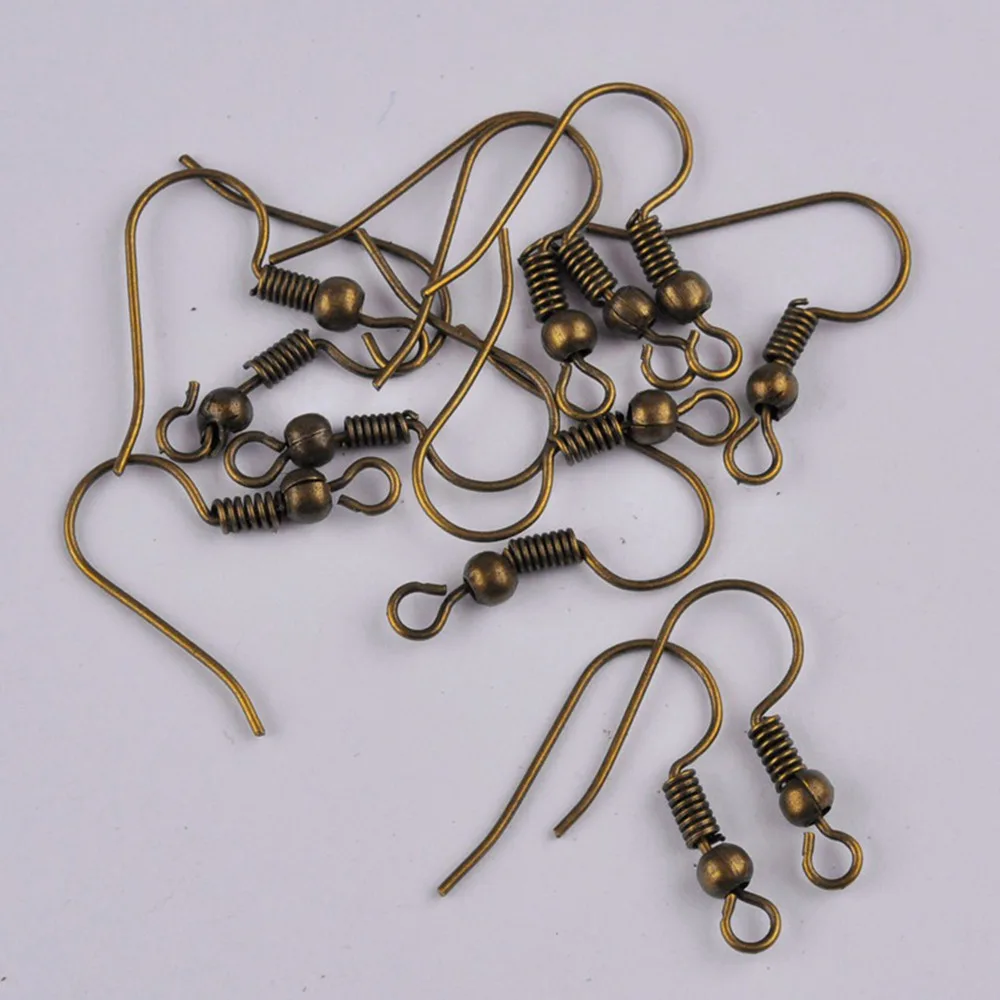 1000 шт смешанные цвета DIY серьги фурнитура застежки крючки аксессуары для