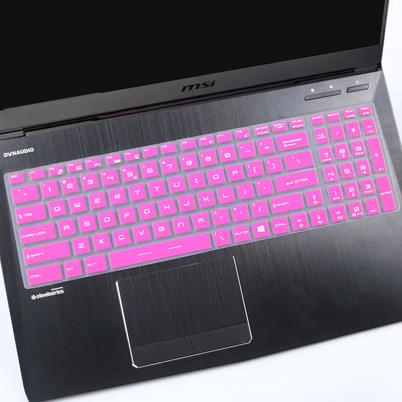 Защитная крышка для клавиатуры ноутбука MSI GL65 GL63 GT76 GS75 GP73 GL73 GE63 GE65 GE73 7RD / Raider/GE73VR 17 3