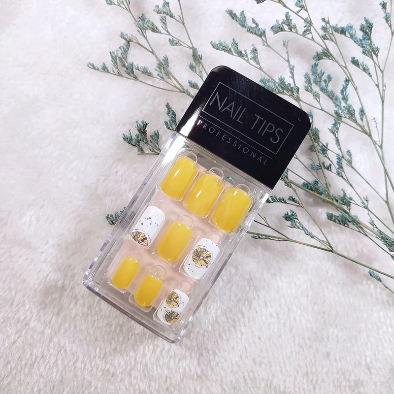 30 шт. накладные ногти для самостоятельного маникюра 3D блестящие художественные