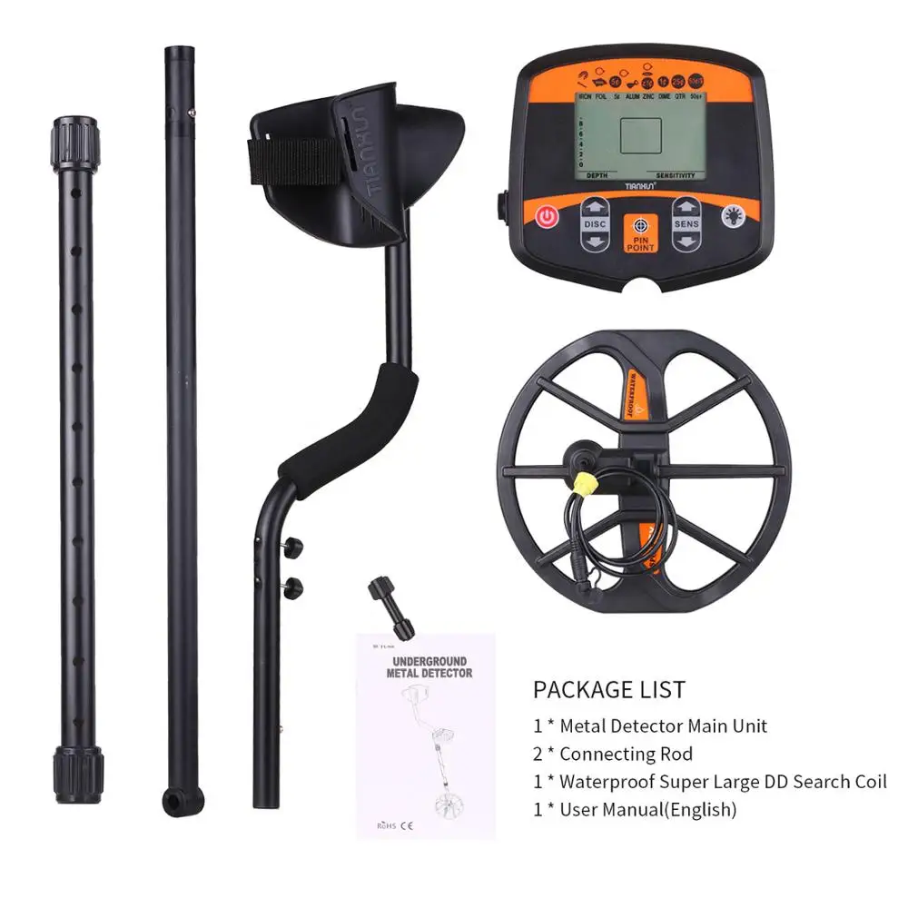 Подземный металлоискатель TIANXUN точечный металлодетектор для поиска золота и