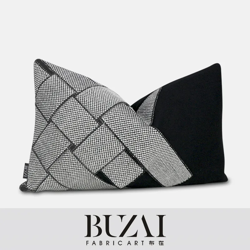 Подушка ручной работы чехол для дивана домашний декор хлопковые льняные подушки