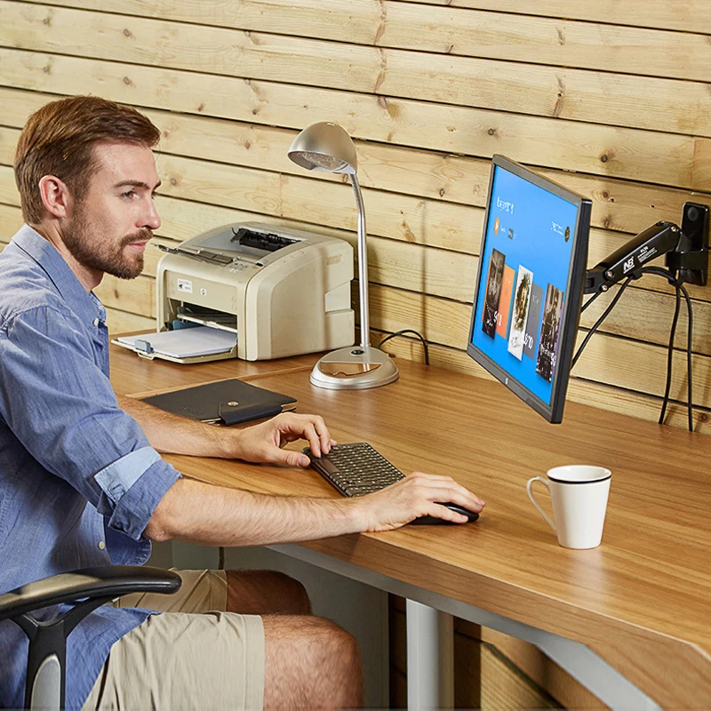 17 27 &quot2 6 5 кг стол монитор держатель для монитора компьютера ноутбука Arm газовая