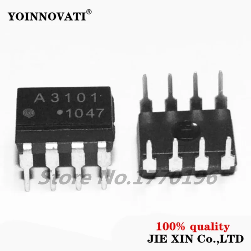10 шт./лот HCPL 3101 HCPL3101 A3101 мощный МОП транзистор/бтиз привод для ворот оптопары