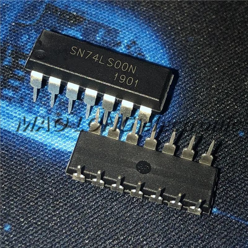 10 шт./лот HD74LS00P DIP14 HD74LS00 DIP SN74LS00N 74LS00 SN74LS00 DIP-14 новая и оригинальная фотография -
