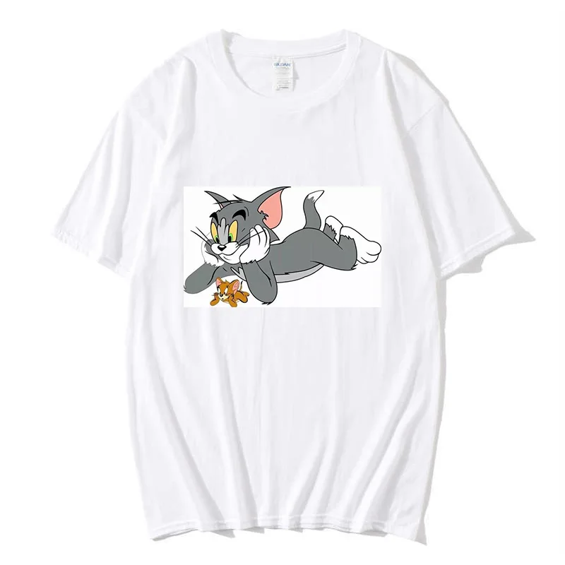 Женская футболка с коротким рукавом свободного покроя|Футболки| |