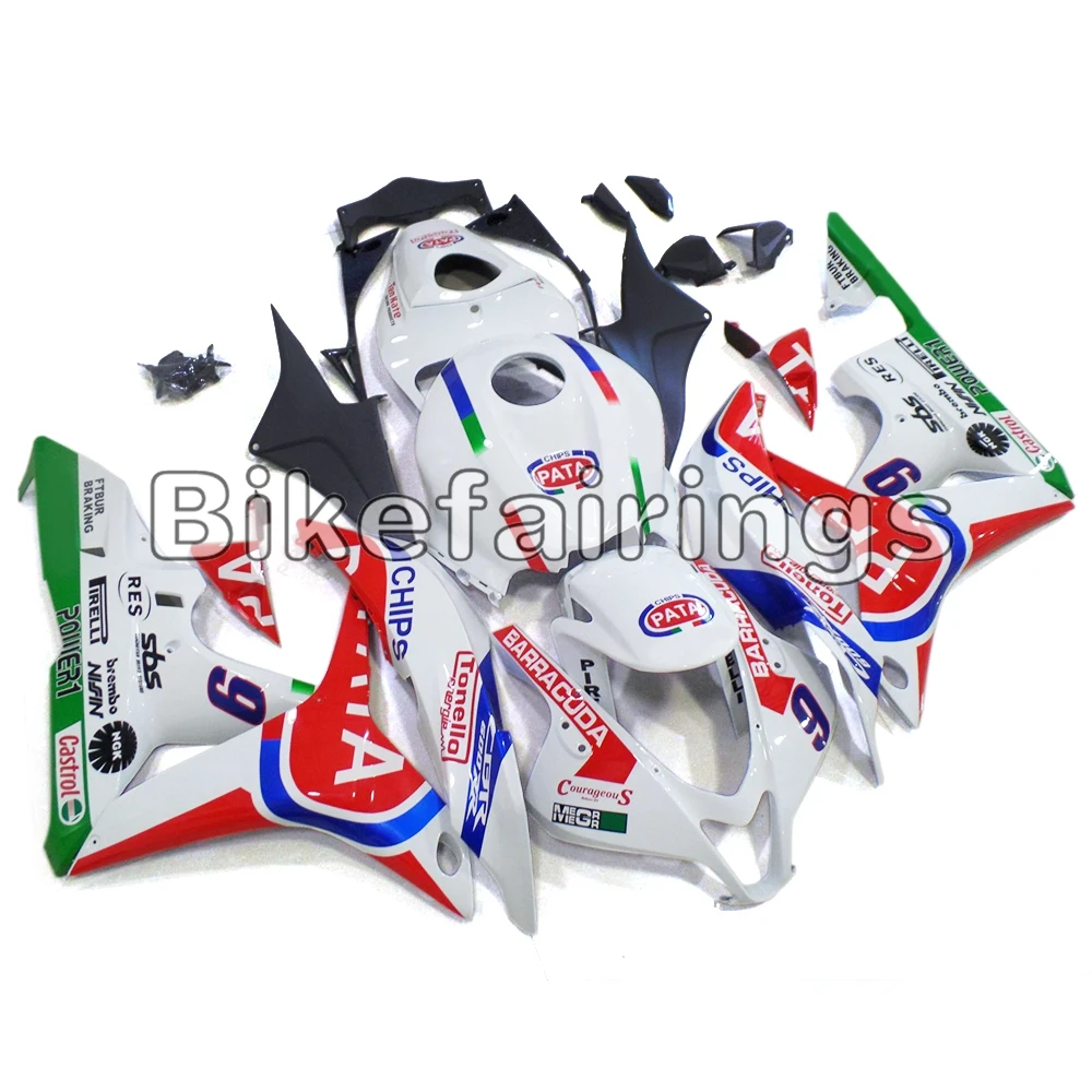 Белые красные и зеленые Обтекатели для Honda CBR600RR F5 2007 2008 07 08 пластиковые