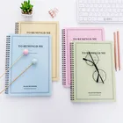 Спиральный блокнот Yisuremia Kawaii A5, 2022, 60 листов, ежедневник, планировщик, ученический блокнот, блокнот, канцелярские принадлежности в Корейском стиле