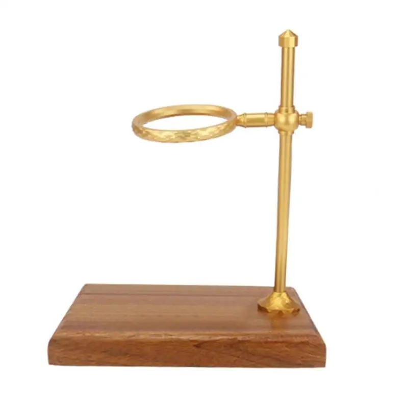 

Фильтры для кофе, регулируемая подставка для наполнения кофе с капельницей, держатель для чашки с деревянным основанием, аксессуары для при...