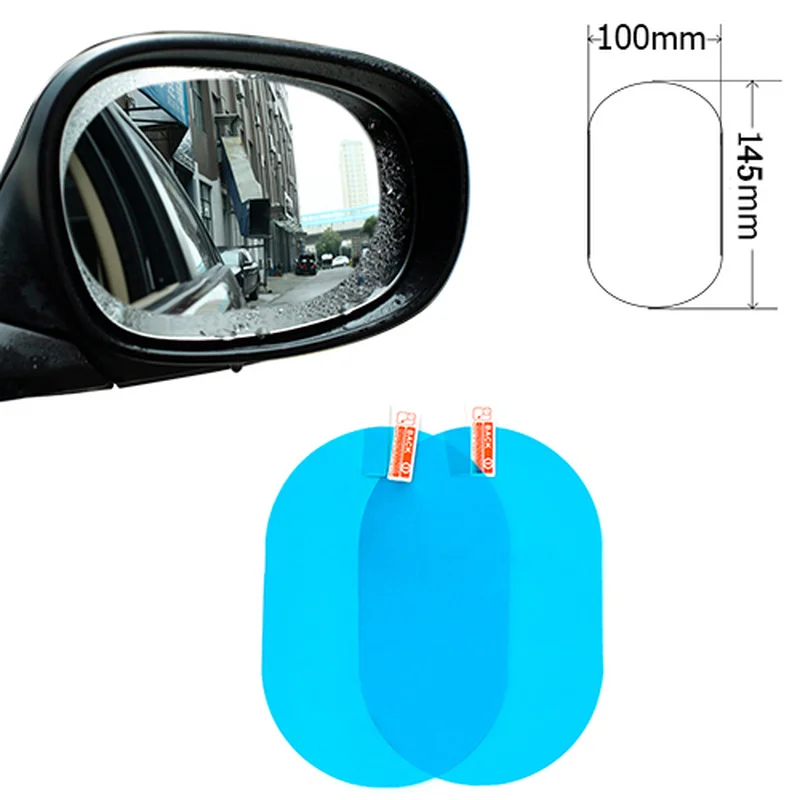 2 Pcs Car Rainproof Clear Film for Mitsubishi ASX Lancer EVO X Outlander Pajero Sport | Автомобили и мотоциклы