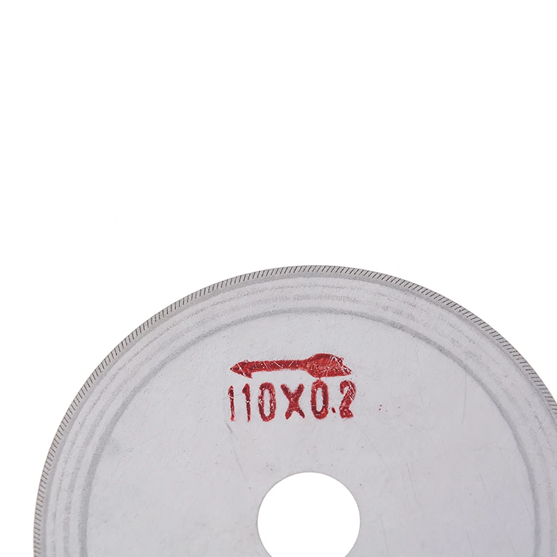 

5pcs 4.5inch 0.2mm Thin Diamond Lapidary Saw Blade Cutting Disc Fit For 5/8" (16mm) Or 1/2" (12.7mm) Arbor With A Bushing