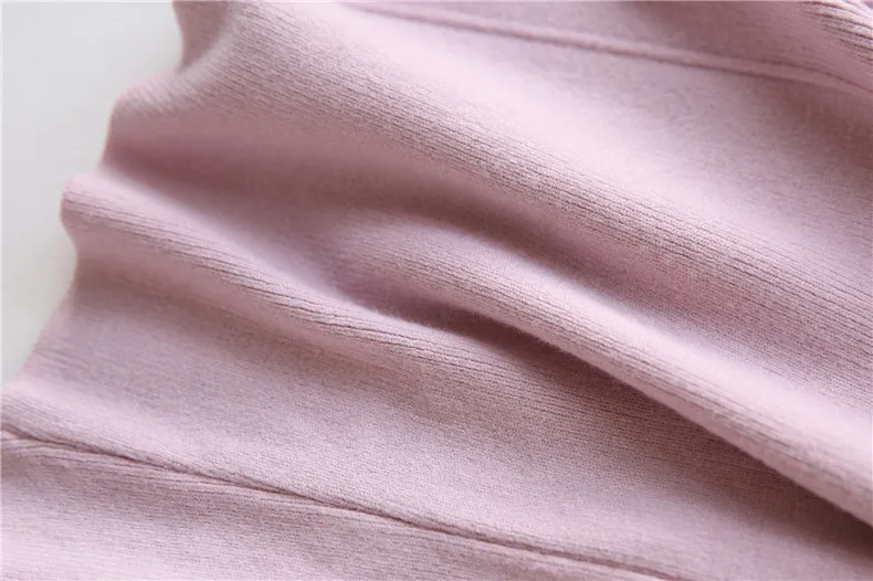 Шерхуре 2019 женский свитер вязаный длинный рукав v-образный вырез женские длинные