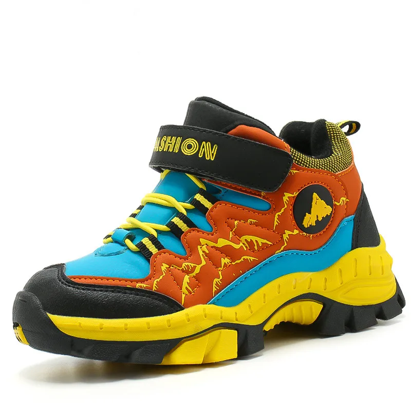 

ULKNN Children's winter warm shoes boys' sports shoes autumn winter 2020 new winter boy thick warm cotton shoes big boys