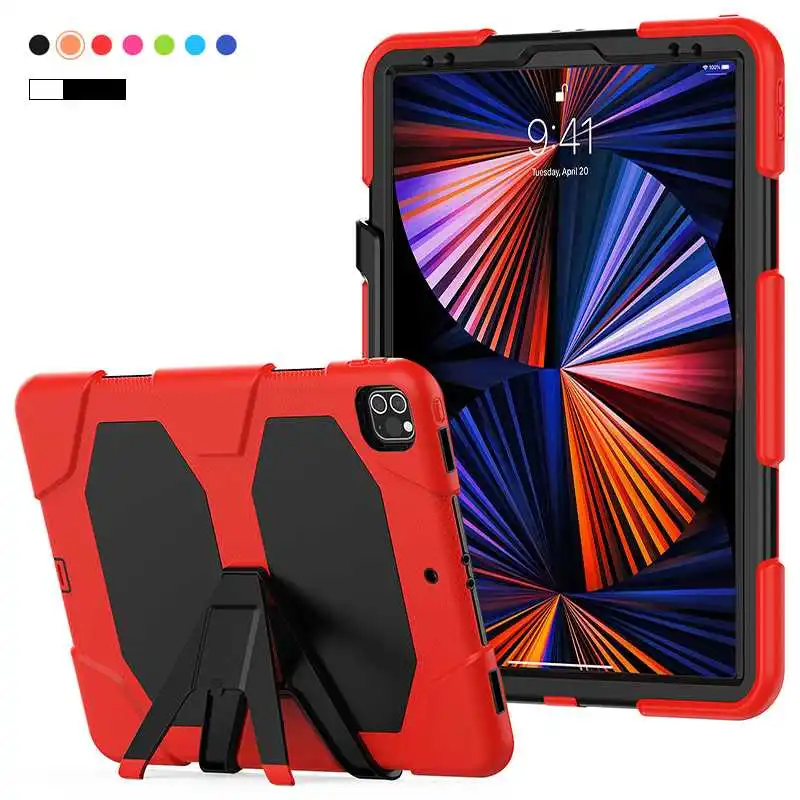 

Full Protection Armour Case For iPad Pro 12.9 2017 2015 Tablet Case Cover