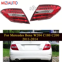 for mercedes benz w204 c180 c200 c220 c260 c280 c300 2011 2014 rear bumper tail light stop brake lamp car accessories