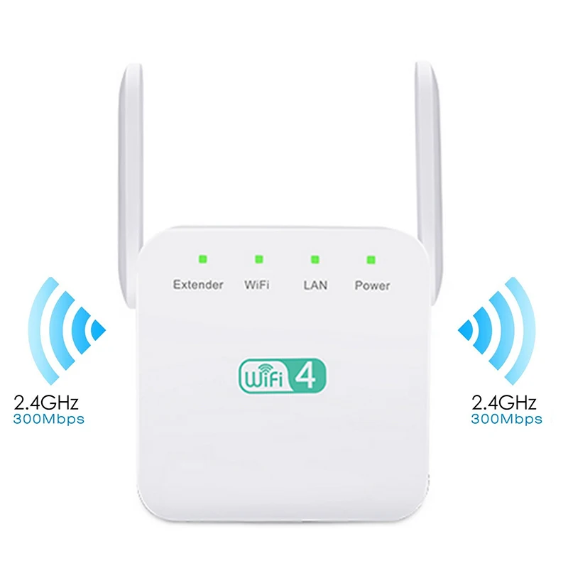 

300Mbps Wireless WiFi Repeater Extender Amplifier 802.11N Wi Fi Booster Long Range Repiter Wi-fi Access Point AP Easy Setup