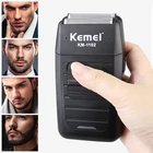 Электробритва Kemei Km 1102 для мужчин, триммер для бороды, стрижка волос на лице, профессиональная машинка для бритья