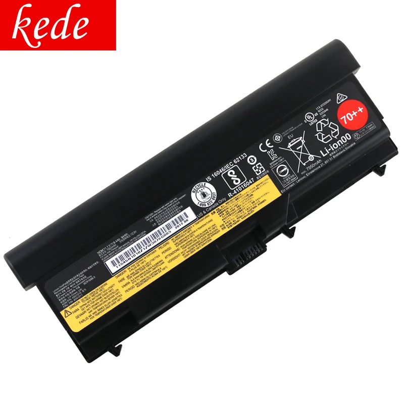 Kede аккумулятор для ноутбука lenovo ThinkPad T430 T430I T530 T530I W530 SL430 SL530 L430 L530 45N1007 45N1006 45N1011 9-ти жильная
