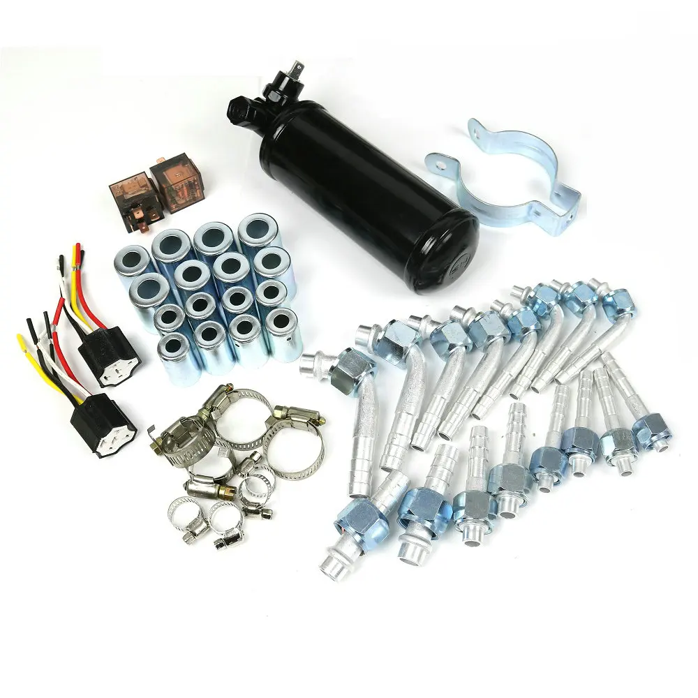 Универсальный Underdash A/C Электрический компрессор кондиционера авто 12В 24В для