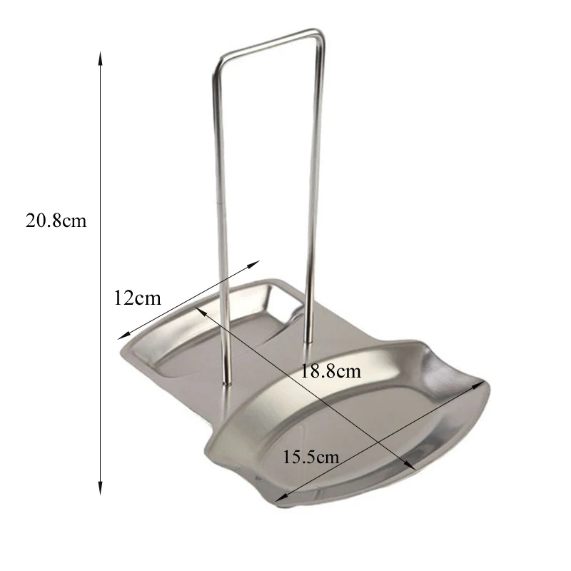 Подставки под суповые ложки Нержавеющая сталь кастрюлю крышкой вешалка стойка с