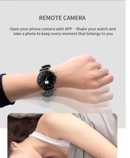 Новые прибытия smart watch Наручные часы в классическом стиле черного и белого цветов монитор сердечного ритма фитнес трекер сна Смарт-часы с мониторингом