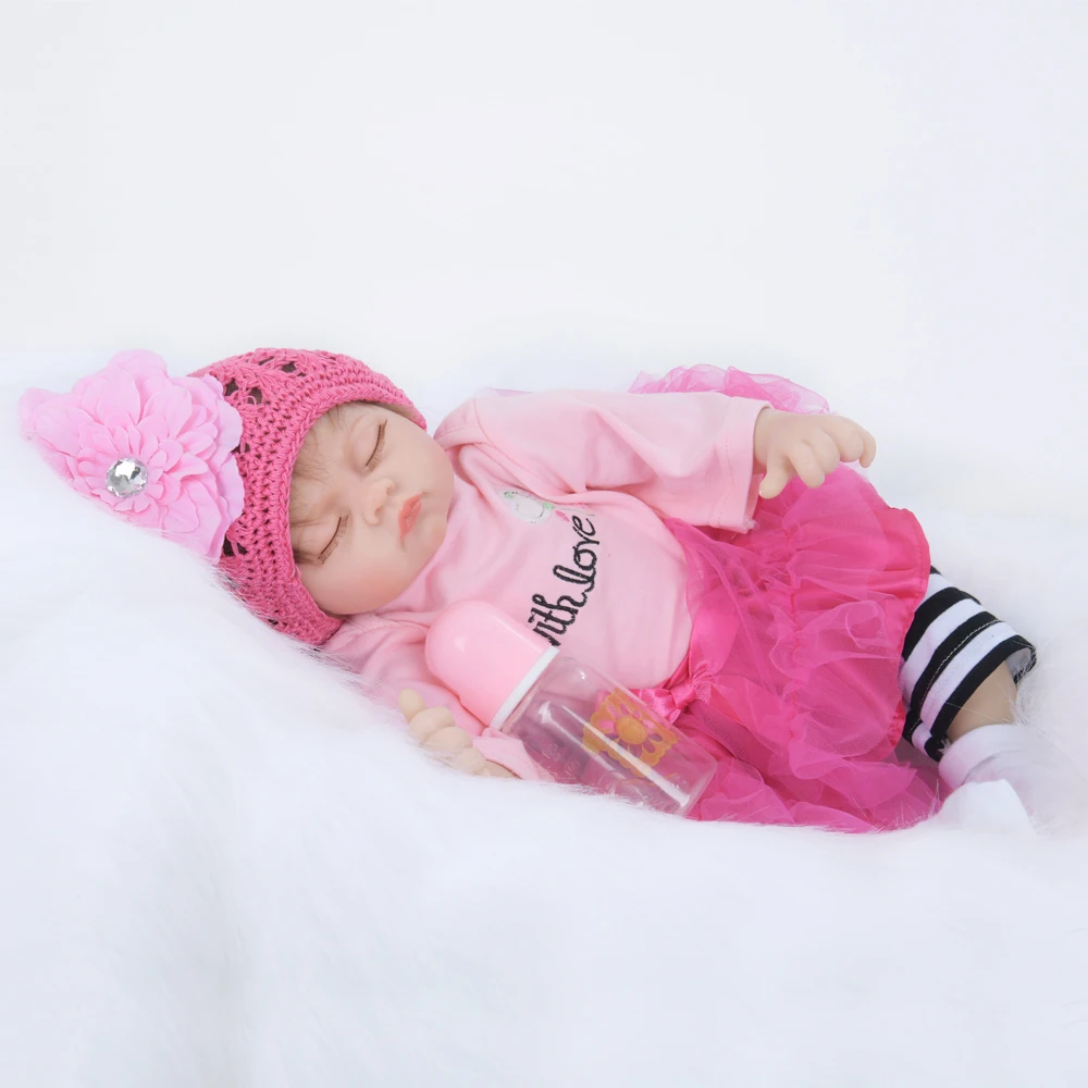 Новое поступление Кукла Новорожденный 50 см кукла новорожденный Ангел волосы