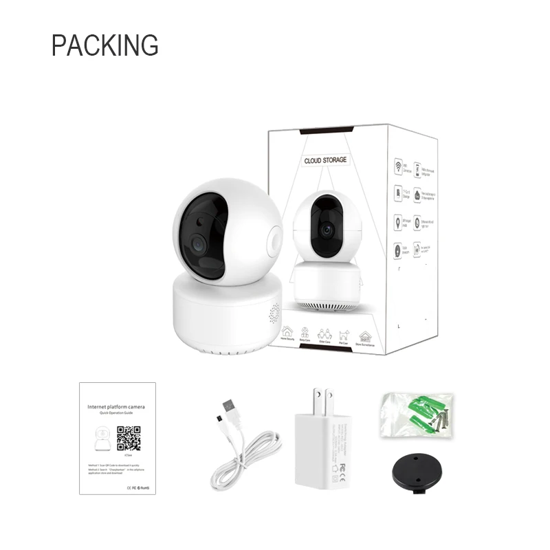 IP камера A1 1080P 720P Wi Fi ИК ночное видение|Камеры видеонаблюдения| |