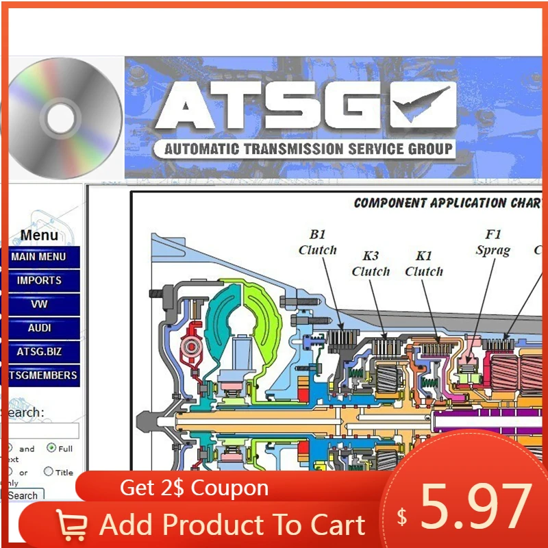 

2021 Auto repair software(Automatic Transmissions Service Group Repair Information) 2017 ATSG Repair Manual Diagnostics Software