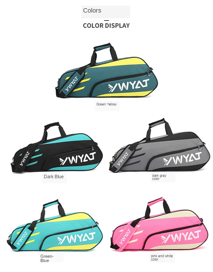 

Badminton bag double shoulder single shoulder men and women backpack badminton racket bag