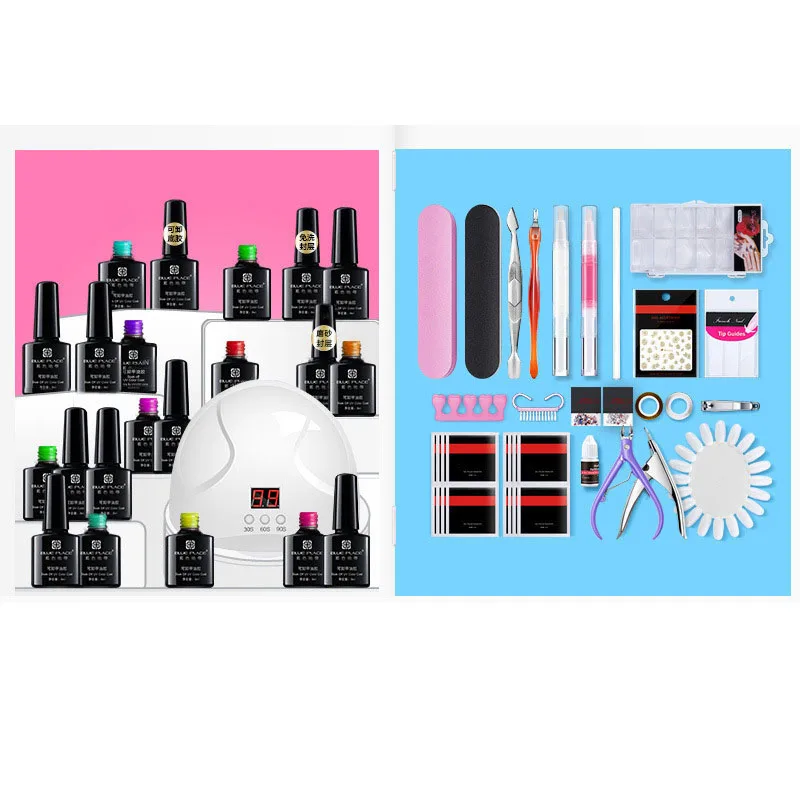 

Acrylic Gel Poly Nail Gel Kit Nail Extension Glitter Gel Nail Gel UV Building Jelly Gel Nail Gel Polish Kit Nail Art Tool