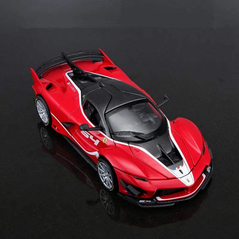 Модель автомобиля Bburago в масштабе 1:32 Ferrari FXX K RAD EVO acousto Optical из сплава|Наземный