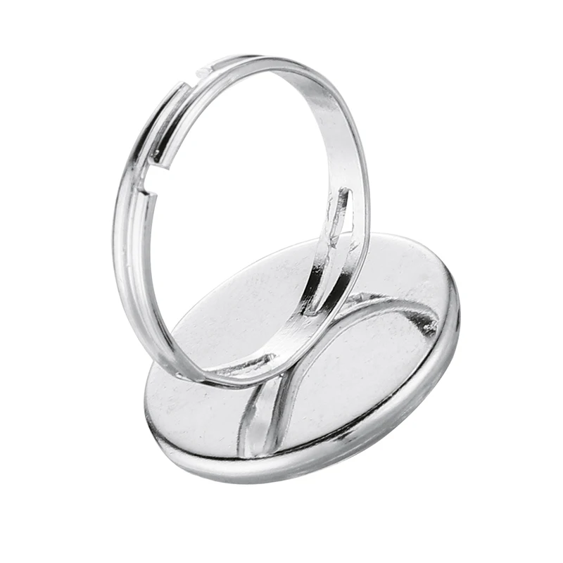 Круглые стеклянные Светящиеся Кольца для пальцев шикарные ювелирные аксессуары