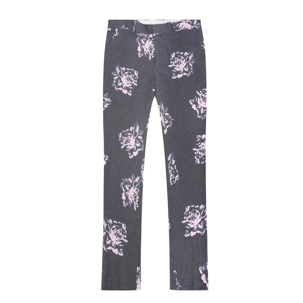 Пион большой розового цвета мужской 2 шт. пиджак и брюки | Мужская одежда