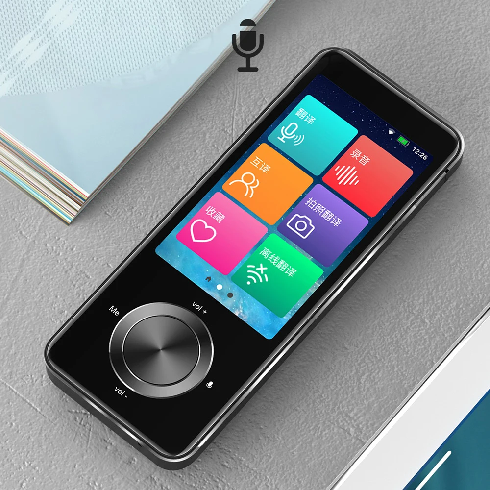 

2021 Newest M9 Instant Voice Translator Portable Language Translator In Real-time Smart Translator Supports 12 offline languages