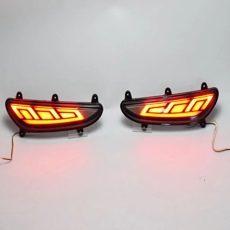 

Car Led Rear Bumper Light Turn Signal Fog Lamp Brake Driving Light Reverse for Hyundai I20 2016-2017