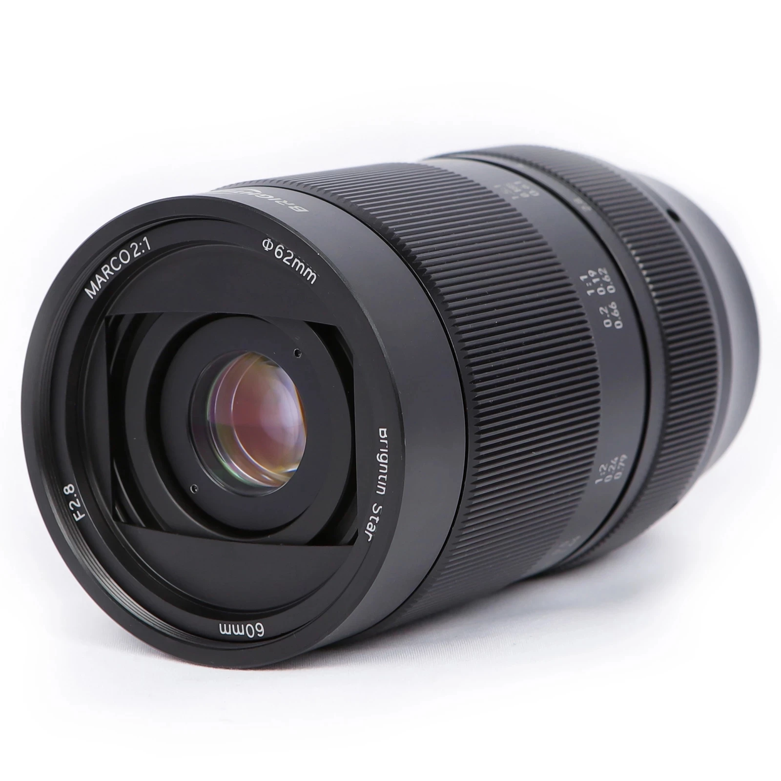 Макрообъектив Brightin Star с увеличением 60 мм F2.8 2:1 подходит для Canon EOSM Sony E Fuji FX M4/3 Nikon Z