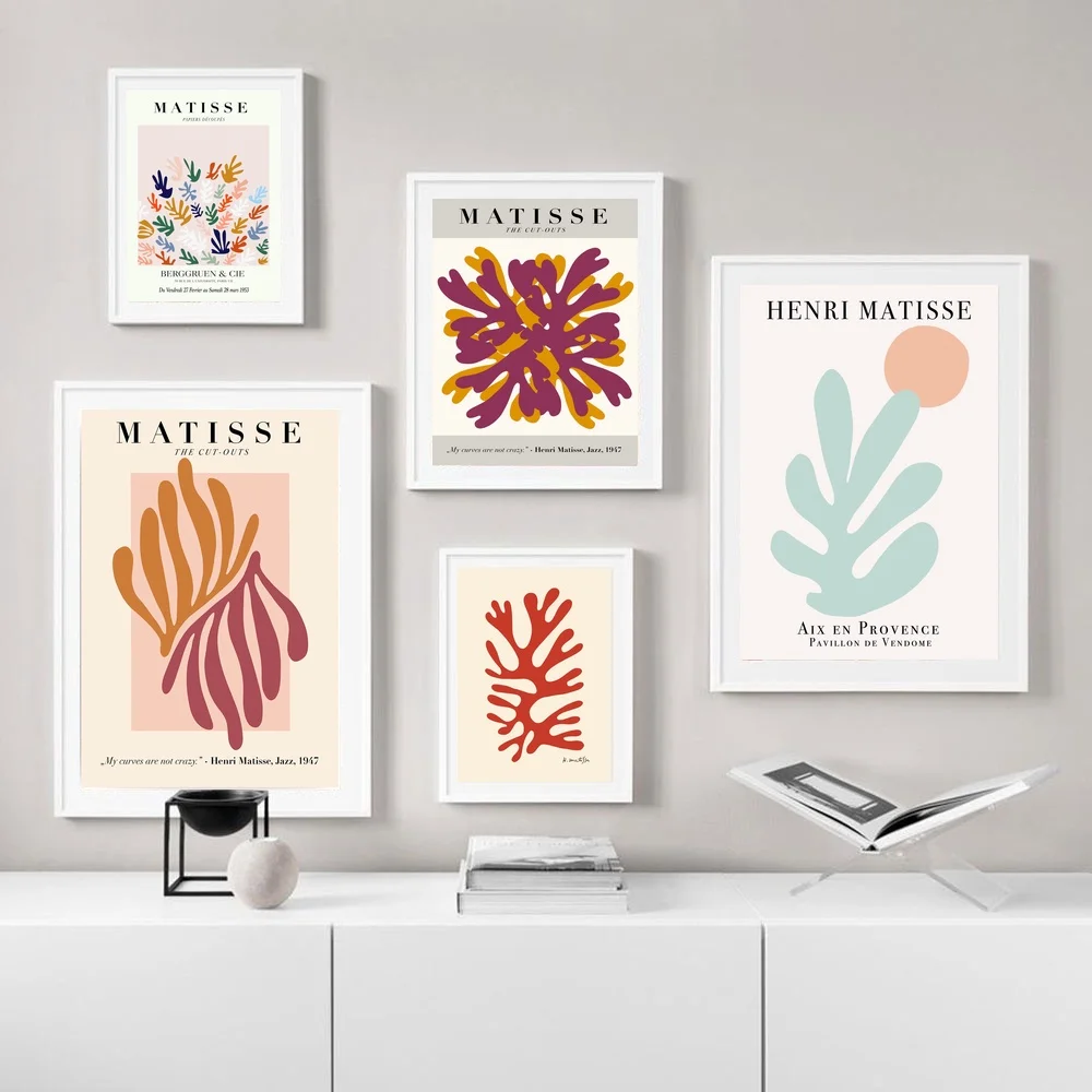 Matisse Модные Ретро постеры и принты абстрактный портрет стена современное