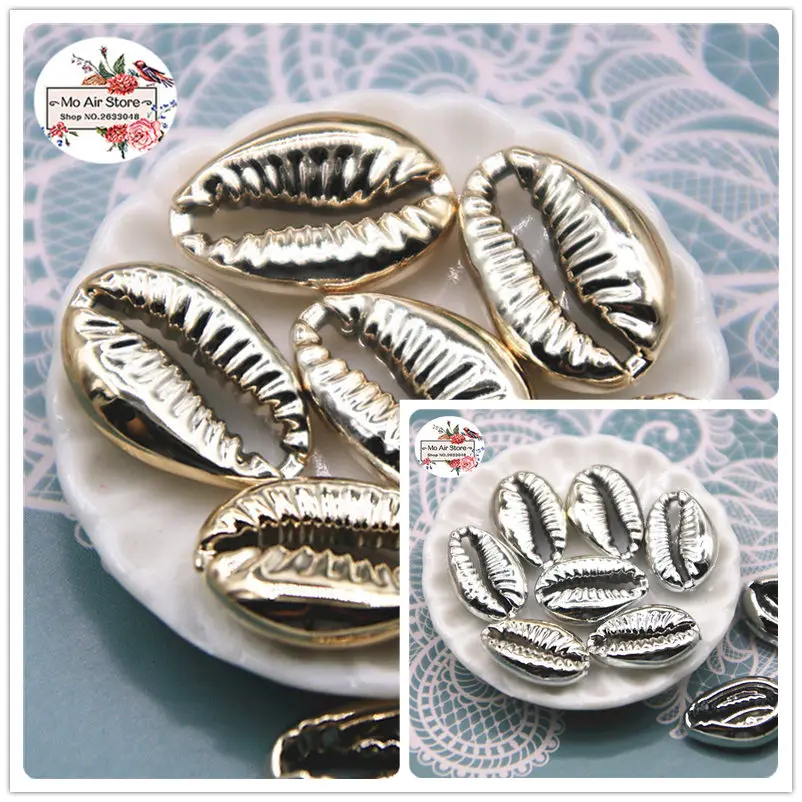 

50pcs Simulation shell Home Garden Crafts Cabochon Scrapbooking Clothing accessories
