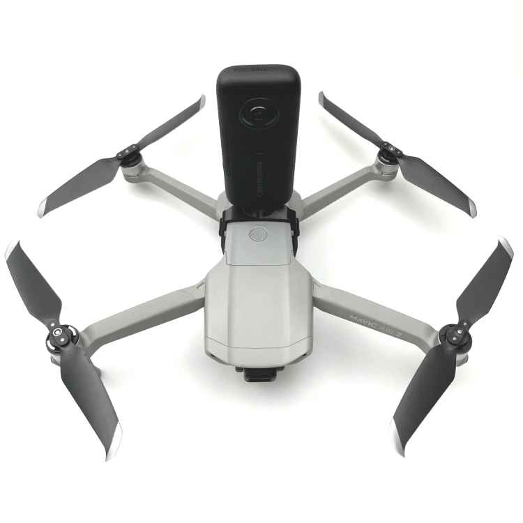 

Extended Bracket Holder for DJI Mavic Air 2 Accessories Upper/Bottom Mount Adapter for 360 VR Panorama Camera