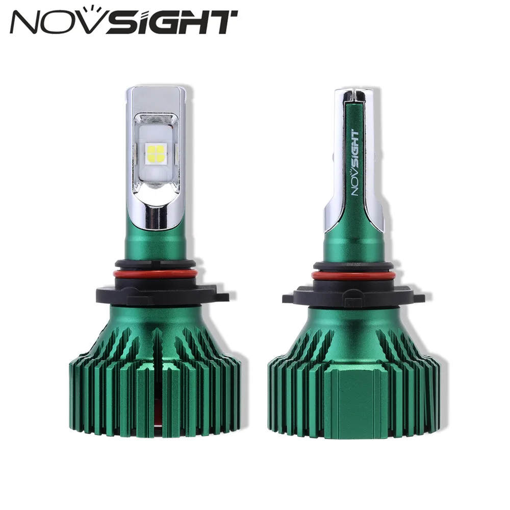 NOVSIGHT 9005/HB3 Автомобильные светодиодные фары 60 Вт 6500 лм дальнего света лампы