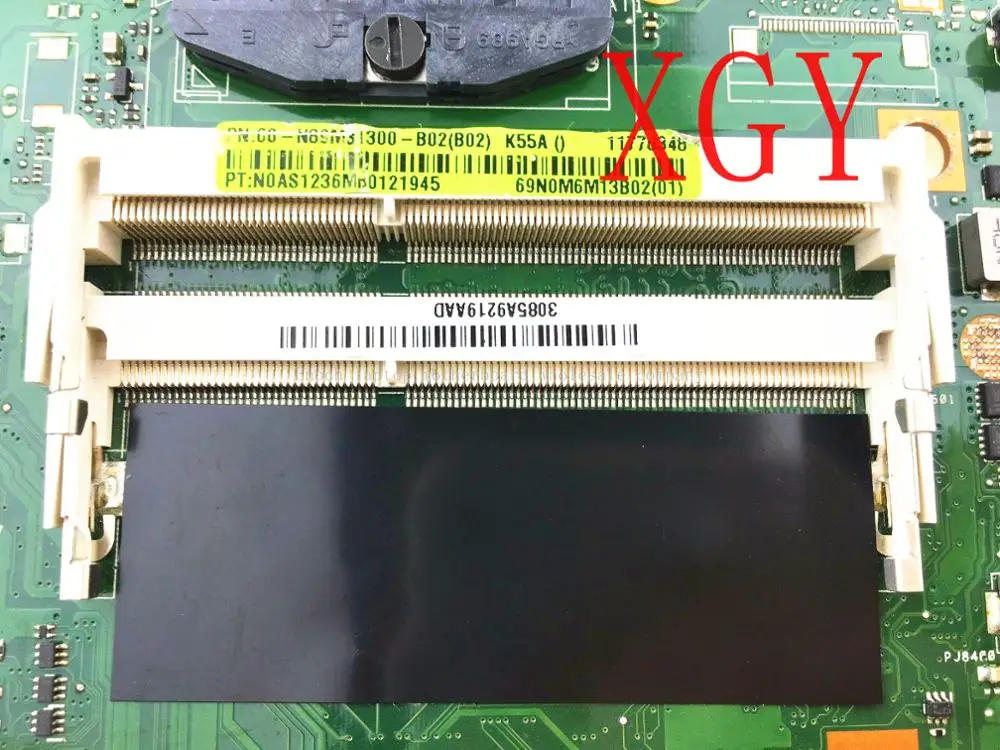 Материнская плата K55VD 60-N89MB1300 HM76 для ноутбуков ASUS K55A 100% ТЕСТ ОК |