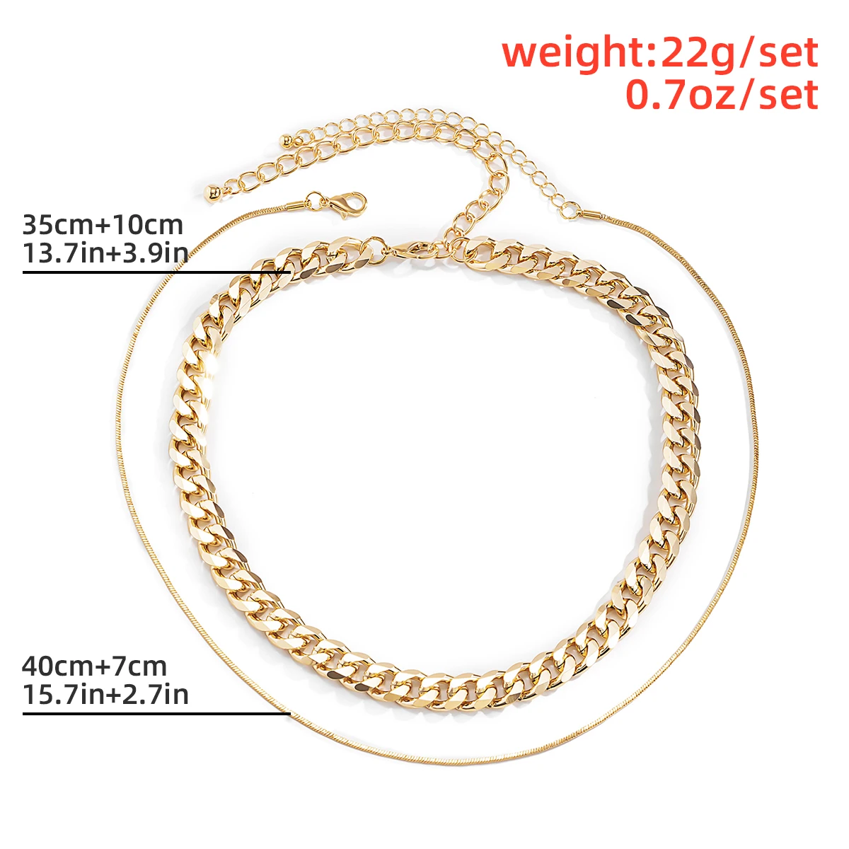 

Punk Metal Thick Choker Chain Necklace for Women Men Vintage Aesthetic Snake Chain on the Neck Simple Fashion Jewelry Gift 2021